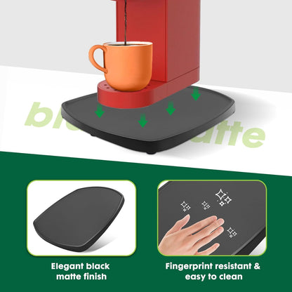 Appliances Slider Tray for Coffee Maker & Pot, Kitchen Small Appliances Sliding Mat Organizer for Keurig, Ninja
