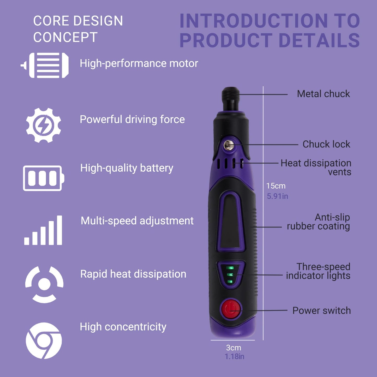 Engraving Pen Kit Rechargeable Cordless AMZNR,82 Accessories Engraving Tool for Metal,Wood,Glass,Plastic, Stone - Etching Pen - Mini Small Tool for Artisan Crafts Hand Engraver Tools Electric Carving