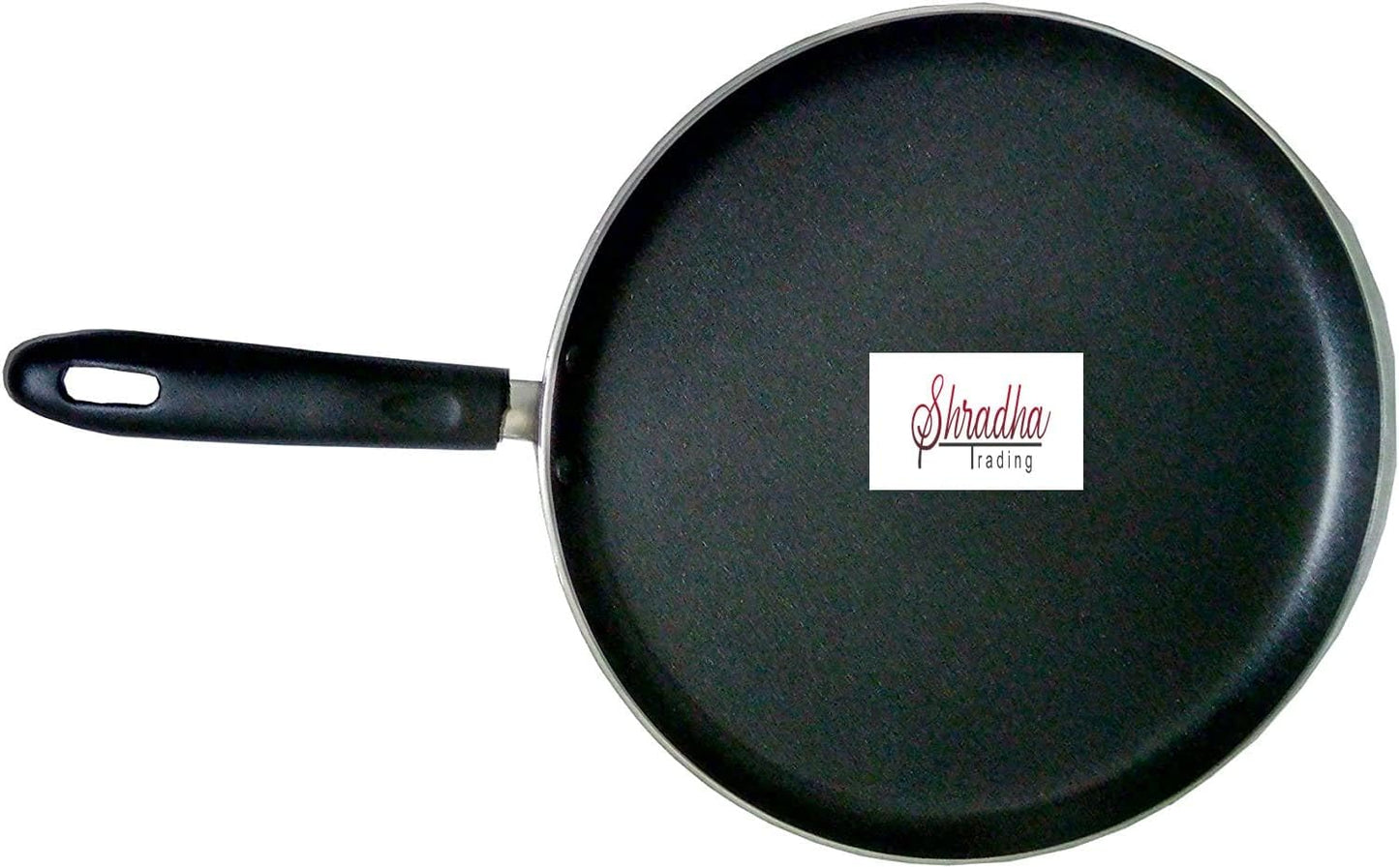 Non-Stick Dosa Pan, 290mm Black Aluminum Cooking Pan