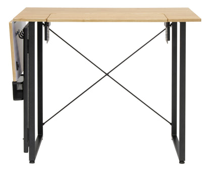 Pivot Sewing Table with Swingout Storage Panel