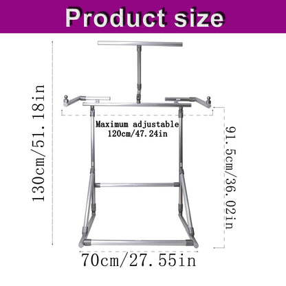 ntumLeap Cross Stitch Frame Embroidery Stand Cross Stitch Embroidery Stand Needlework Floor-Standing Adjustable Aluminum MaterialSuitable for Manual and Sewing