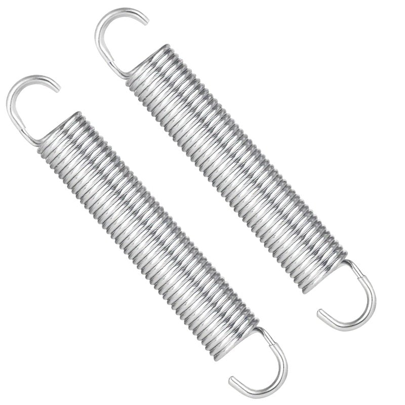 Aocies 4-3/4 inch Recliner Sofa Chair Replacement Springs (2 pcs) Mechanism Tension Sofa Chair Stainless Steel Spring