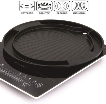 UPIT Korean BBQ Egg Grill Pan - Even Heating and Easy to Clean, Perfect for Pork Belly