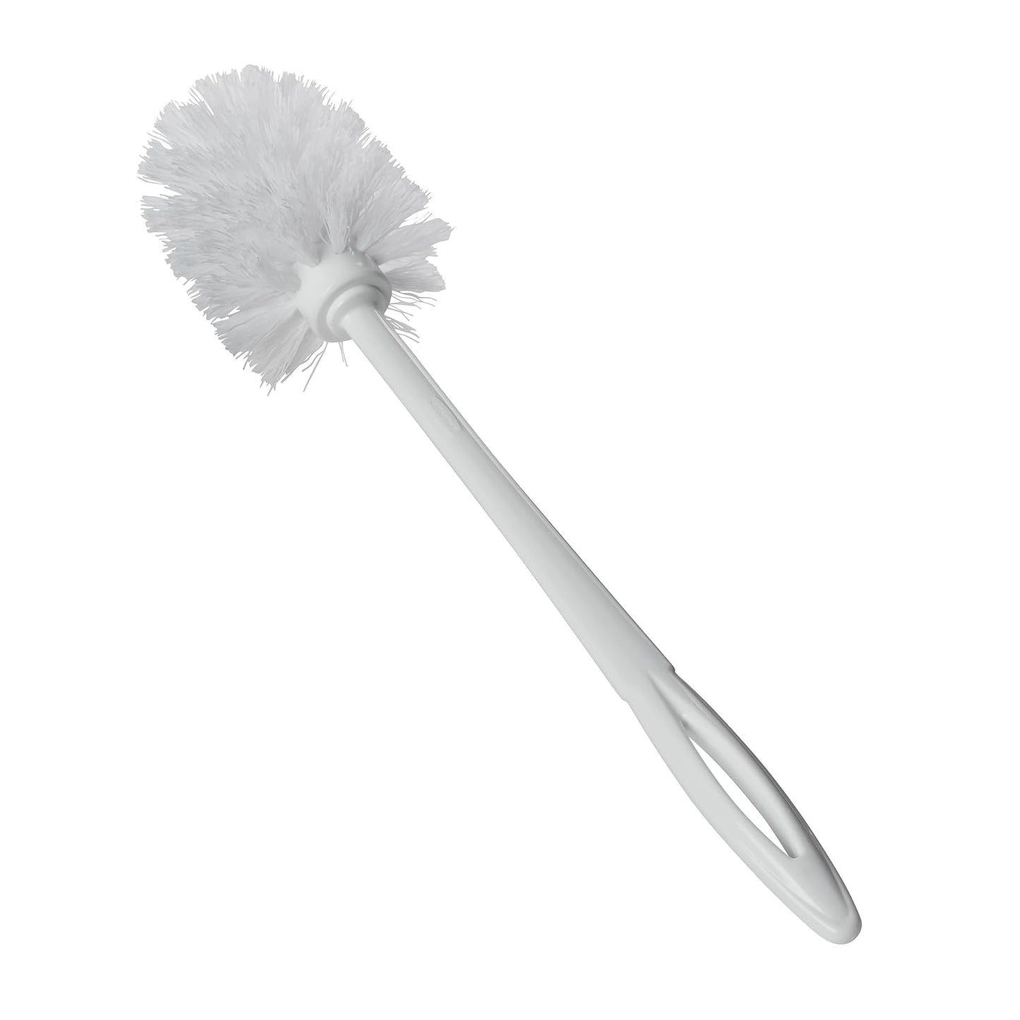 Commercial 15" Rubbermaid Products Toilet Brush, White, Toilet Bowl Brush for Bathroom, Professional/Janitorial Scrub