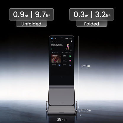 AEKE Smart Home Gym System- Fitness Mirror K1: AI-Powered All-in-One Fitness Machine for Full-Body Strength Training and Personalized Workouts