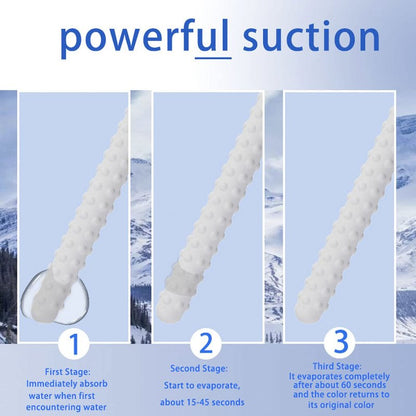 3X Reusable Drying Rods Scouring Sticks Water-Absorption Absorb Absorption Stick Laboratory Desiccant Stick Quickly Drying Stick Diatom Bump for Toys Up-to-date Absorbent Rod