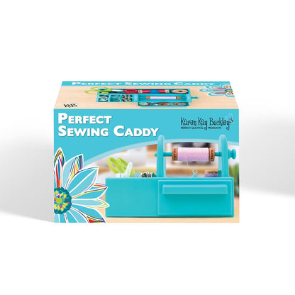 Karen Kay Buckley® Perfect Sewing Caddy, Portable, Organize Sewing Notions, Quilting Supplies, Patchwork, Needlework, Crossstitch, EPP, Appliqué, Needles, Thread, Scissors, Pins, Seam Ripper, Bobbins