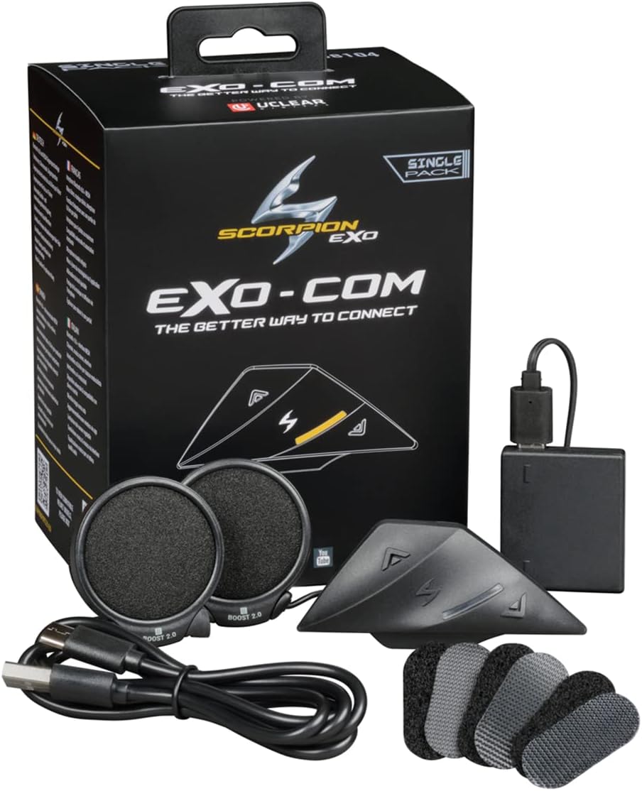 ScorpionEXO EXO-COM Bluetooth Communicator Kit (Fits AT960, T520 & GT930 Models)