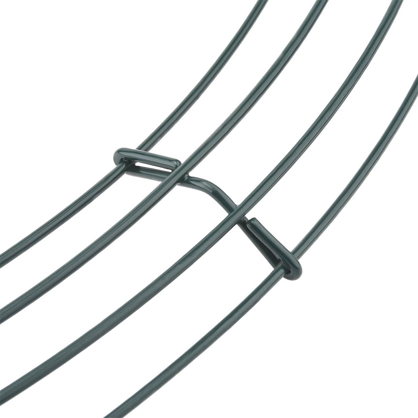 Sumind 3 Pack 12 Inch Green Wire Wreath Frame Metal Wreath Form Round Wire Frame for Christmas Weddings Decor DIY Crafts Floral Projects Home Front Door Garden Outdoor Arrangements Holiday