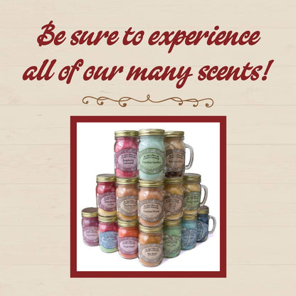 Our Own Candle Company, Peppermint Eucalyptus Scented Mason Jar Candle, 100 Hour Burn Time, 13 Ounces