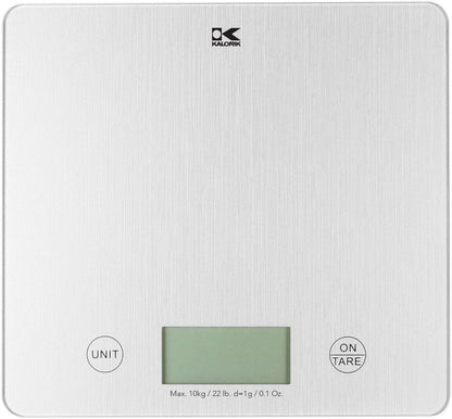 Kalorik XL Silver Digital Kitchen Scale