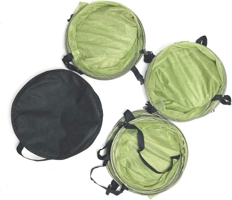 2 (2 HORTIPOTS Hanging Drying Racks FT Mesh Herb Dryer for Herbs and Clothes FT Diameter, Green)