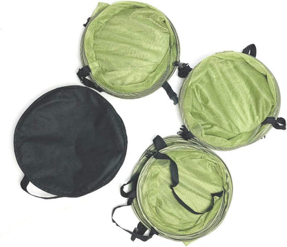 2 (2 HORTIPOTS Hanging Drying Racks FT Mesh Herb Dryer for Herbs and Clothes FT Diameter, Green)