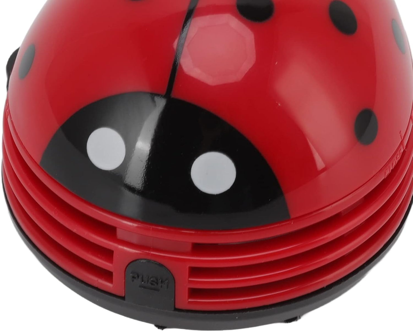 Fdit Mini Desktop Vacuum Cleaner, Portable Handheld Ladybug Sweeper for Cartoon Red Ladybird Crumb