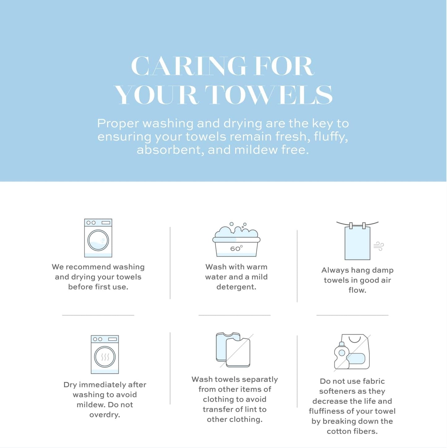 13x13 Inch 650 12 Pack, White Classic Luxury Cotton Washcloths - GSM Turkish Cotton | Hotel, Spa, Bathroom Face Towel |