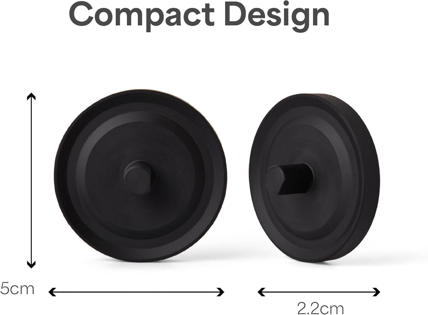 Relsy Pack 1 Black Oral-B Compatible Electric Toothbrush Holder for Bathroom, Aluminum Oral B Toothbrush Holder