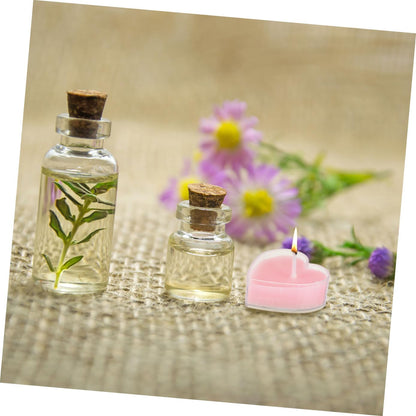 Beavorty 9Pcs Heart Shaped Scented Candles Smokeless Tea Wax with Pink Rose Fragrance Eco Friendly Aromatherapy for Home Wedding Birthday Decoration Soft Flicker Romantic Lighting