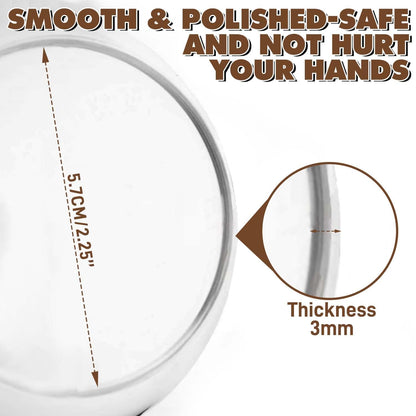 La Llareta Glass Food Storage Canister, 1200ml/42oz Storage Container with Ball Cork, Clear Glass Storage Jar, for Sugar, Coffee, Candies