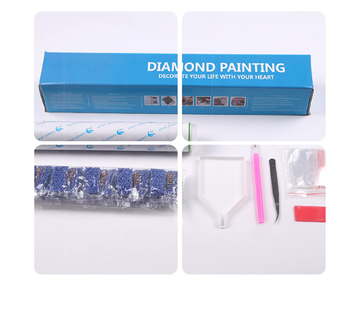 5D（A Sunday Afternoon on The Island of La Grande Jatte）Georges Seurat Diamond Painting Kits for Adults Kids, Full Drill Round Crystal Rhinestone Diamond Art Craft Canvas for Home Wall Deco(12X16Inch)
