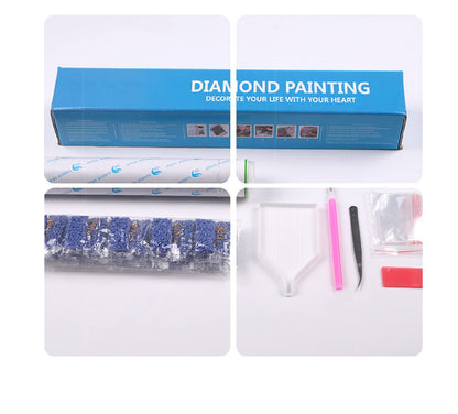 5D（A Sunday Afternoon on The Island of La Grande Jatte）Georges Seurat Diamond Painting Kits for Adults Kids, Full Drill Round Crystal Rhinestone Diamond Art Craft Canvas for Home Wall Deco(12X16Inch)
