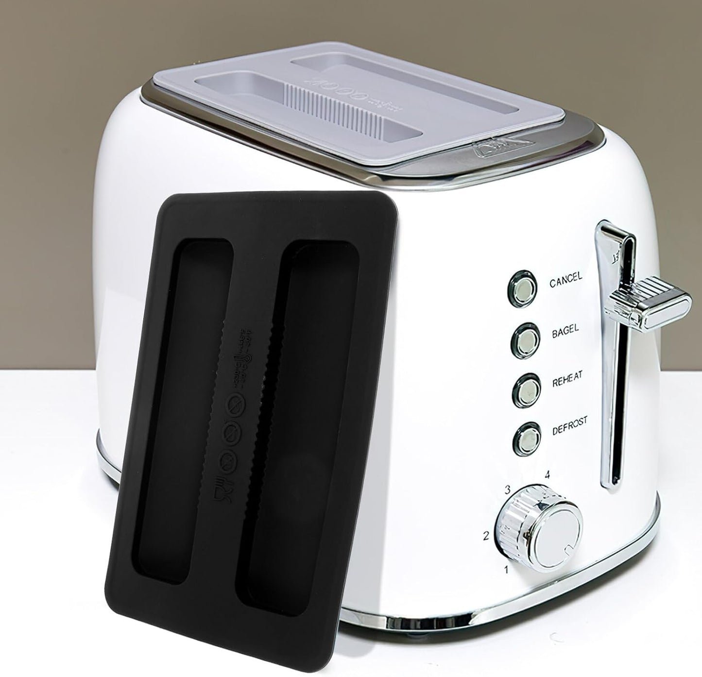 Luxshiny Sandwich Machine Lid, Simple Bread Maker Covers for Household Toaster and Breakfast Sandwiches