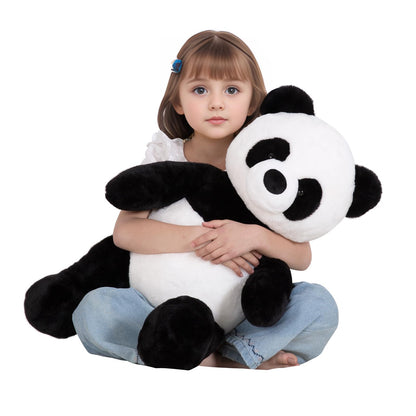 FFxiong 24" Giant Panda Bear Stuffed Animal Plush Toy Cute Soft Body Panda Pillow Kawaii Big Doll, Gift for Kids Boy Girl Birthday Valentines Christmas