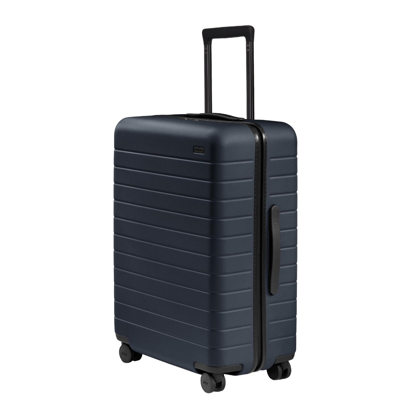 Away Medium Checked Luggage - 26-Inch Lightweight Hardside Suitcase with Custom WhisperGlide 360° Wheels, Interior Compression System, TSA-Accepted Lock - Navy Blue