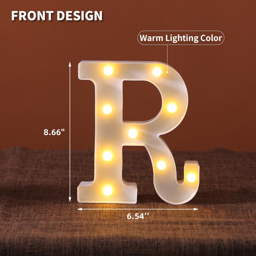 2026 Graduation Decorations – 8 LED Marquee Light-Up Letters,"Grad 2026"for Preschool, Kindergarten, School, and College Party Décor