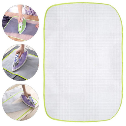 2 Pack High Temperature Resistance Protective Ironing Pressing Pad-Protective Scorch Saving Mesh (Large 23.62" x 15.74")