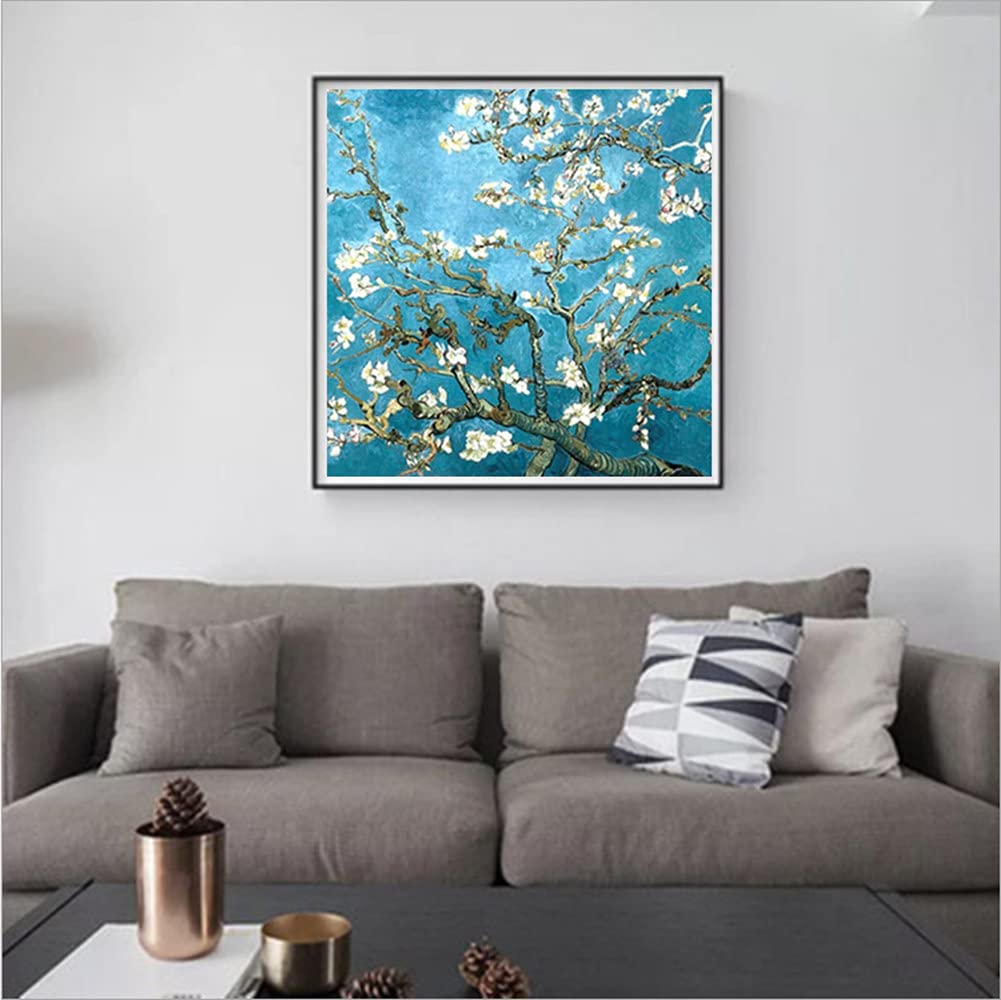Van Gogh Flower Diamond Painting Kit - MaiYiYi 5D DIY Full Square Diamond Embroidery Dot Kits for Adult Flower Diamond Painting Art Gift for Beginner Home Decor