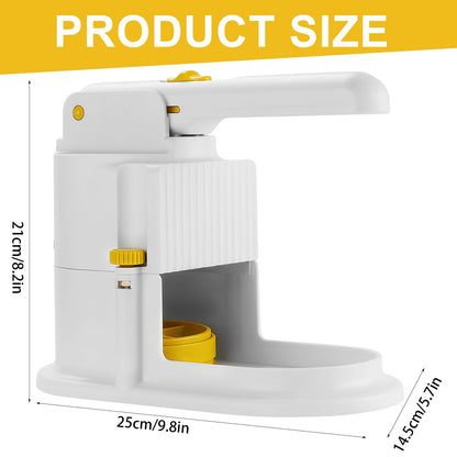 Manual Dumpling Maker with Wrapper Press, 3-in-1 Home Dumpling Mold, Easy Clean Dumpling Making Kit for Ravioli, Pierogi, Empanada, Bun, Chinese Pastry - Beginner Friendly