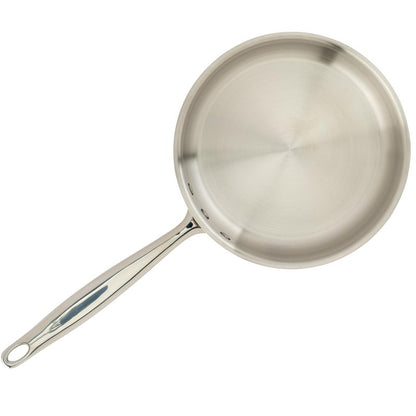 WINCO Tri-Ply Saute Pan, Silver