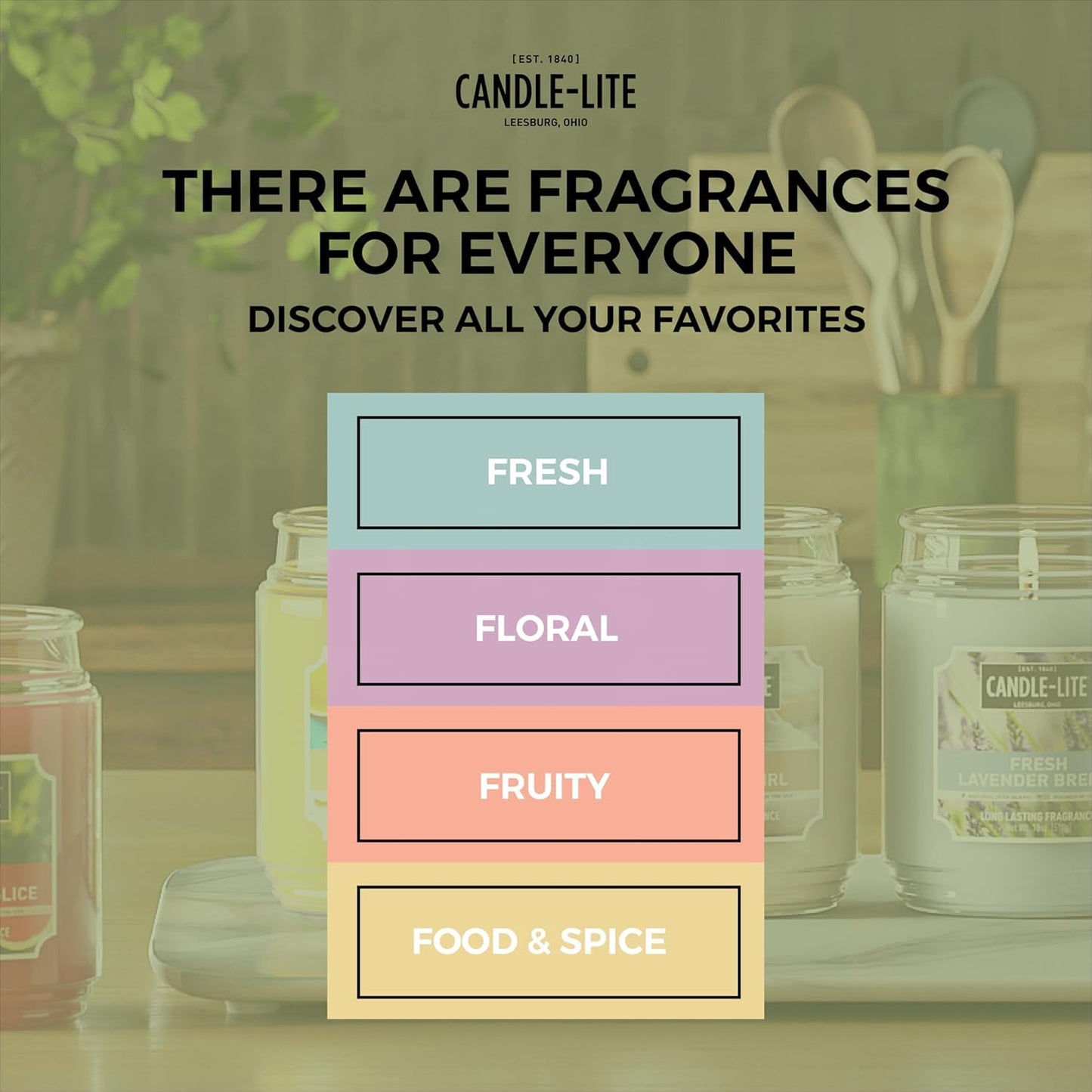 Candle-Lite Pure Wax Melts Jasmine & Amberwood Scent, Odor Eliminating, 3 Pack, Eliminates 99.9% of Odors, 6-Cube 2.5 oz Scented Wax Cubes, Proudly Poured in The USA, Ideal Gift for Home Fragrance