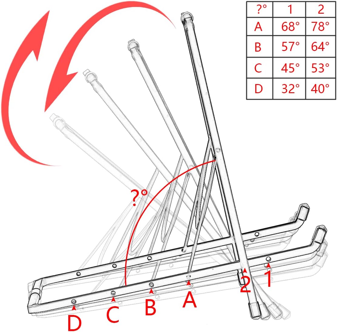 9 Inch Heavy Duty Iron Display Stand for Plate Holder, Picture Frame Stand for Decorative Plate, Photo Easel