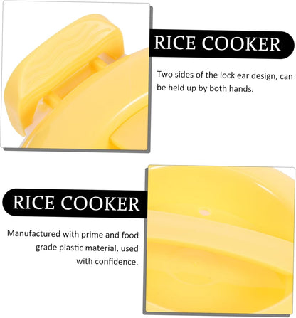 Rice Cooker Fast Microwave Cookware - Portable Heated Lunchbox Oven for Asian Cookware, Simple Travel Food Mug
