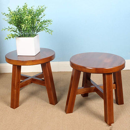 YWMLFZ Wooden Stool，Choice Products Person Circular Outdoor Wooden Picnic Table ，Artistic