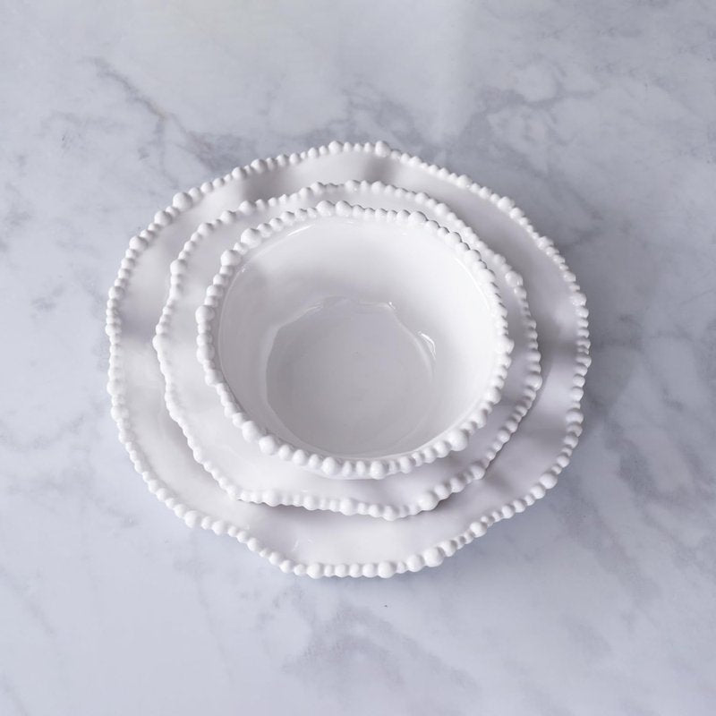Beatriz Ball VIDA Alegria 9" Salad Plate Set of 4 (White)