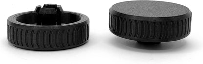 2PCS Black Upgraded Replacement Wheel for Hart 20V Stick Vacuum, Accessory for HPSV50B and HPSV50