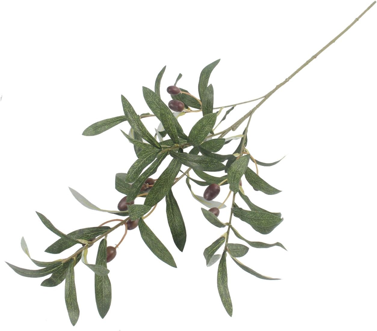 Artificial Olive Branch Stems 5pcs, 28 Inch