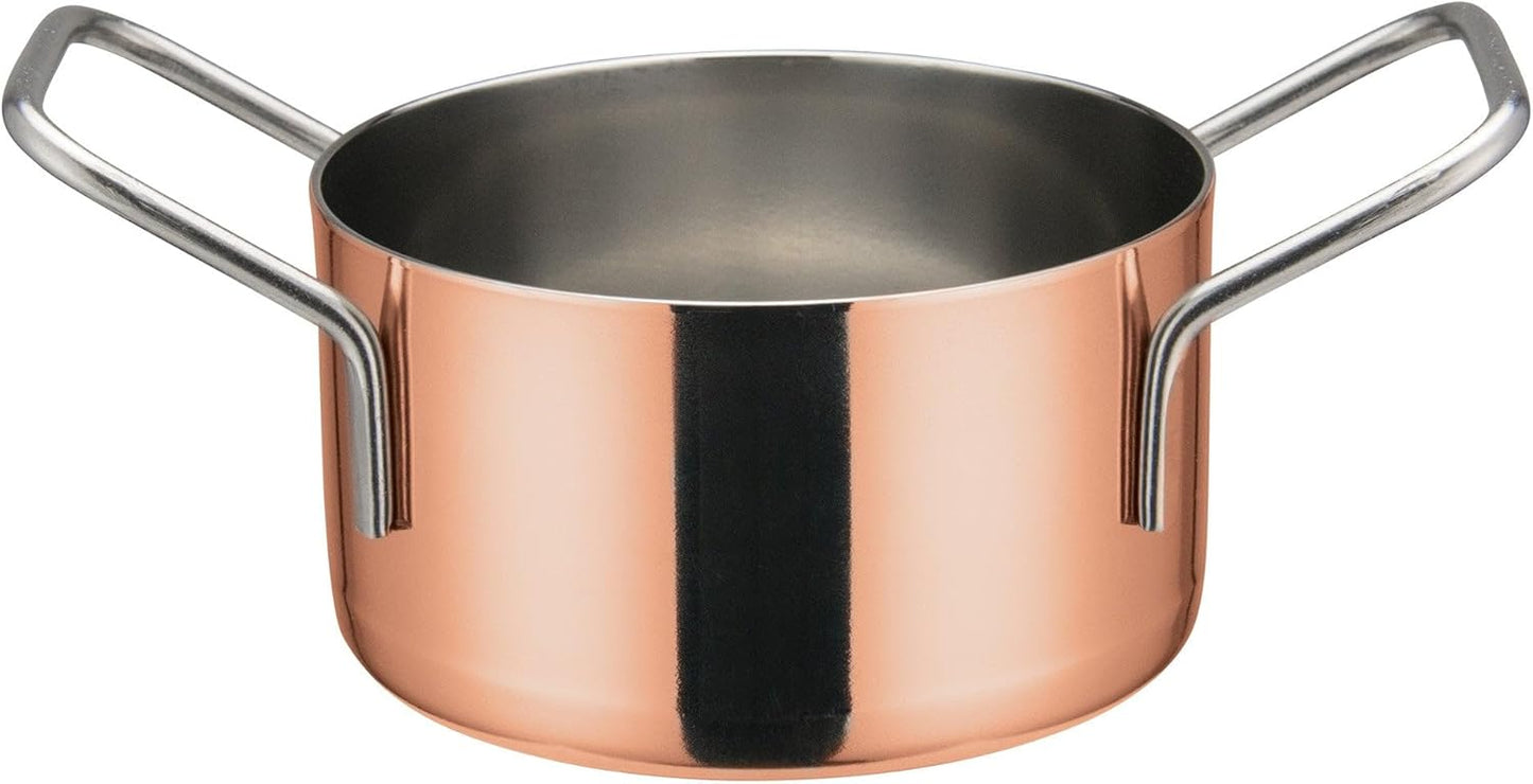 WINCO Mini Casserole, Copper, 2" x 3.5"