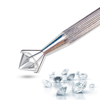 TANJIN Jewelry Gemstone Pick Up Holder Tool 4 Prongs Diamond Claw Tweezers Parts Beads