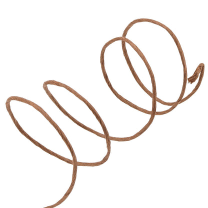 SHEUTSAN 4 PCS 2mm x 164ft Brown Floral Wire, 656ft Bind Wire Twine for Artificial Flower Making, DIY Projects