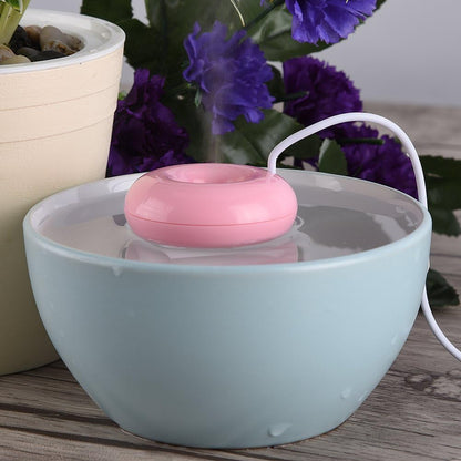 USB Donuts Humidifier Mini Cute Mist Humidifier for Home, SPA, Car Travel Use