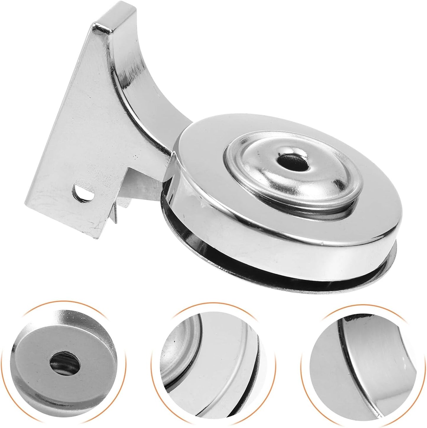 Stainless Steel Kettle Whistle Replacement 2Pcs, Portable Teapot Spout Tip for Loud Boiling Alert, Fits Most Kettles