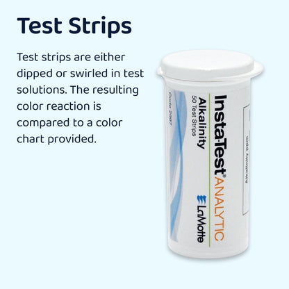 2998-12 Lamotte Company Insta-Test Strip Hi-Range Salt