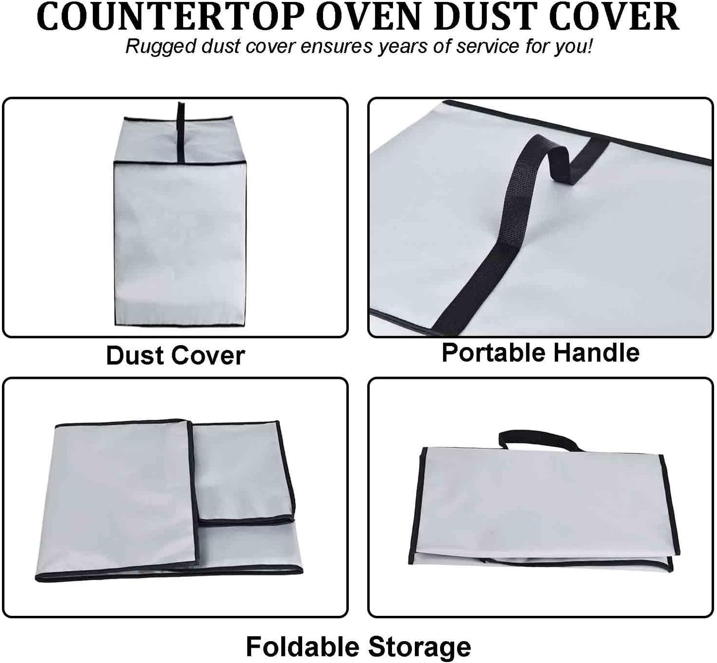 Air Fry Countertop Oven Cover: Waterproof Heat-Resistant Dust-Proof Cover for Ninja SP101/SP351