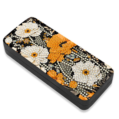 Leatrice 5d Diamond Art Kits for Adults Small Diamond Painting Kit Gem Art Paint by Diamonds Dots Eyeglasses Case DIY for Beginner Women