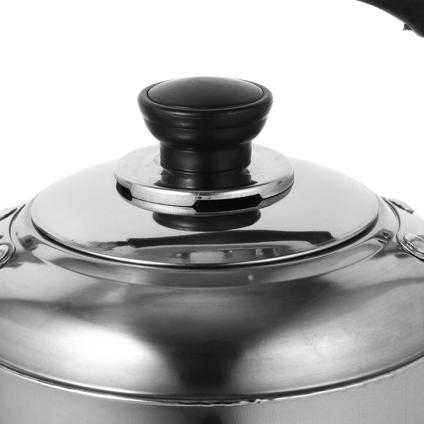 Alipis Stovetop Tea Kettle, 1.5L Stainless Steel Whistling Water Kettle with Cool Handle for Home, Kitchen, Cafe