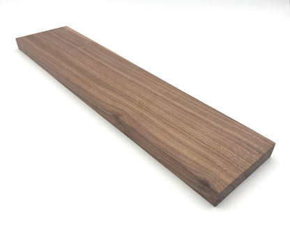 Walnut Hardwood Board 4" x 0.75" x 12" – Premium S4S Surfaced Four Sides – Craft Wood for DIY, Woodworking, Turning, Carving, CNC, Small Projects – Clear, Straight-Grain Eastern Walnut