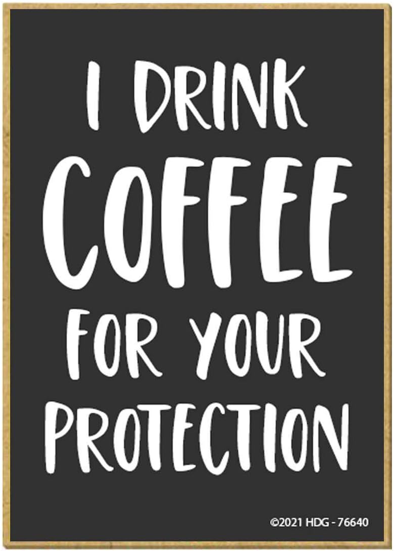 Honey Dew Gifts Funny Coffee Themed Refrigerator Magnet, 2.5 Inches by 3.5 Inches